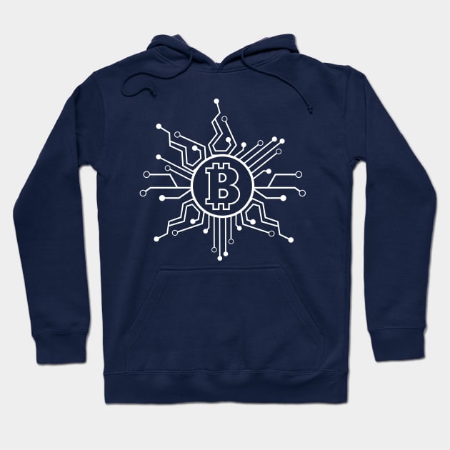 Bitcoin Crypto Blockchain technology Hoodie by My Crypto Design